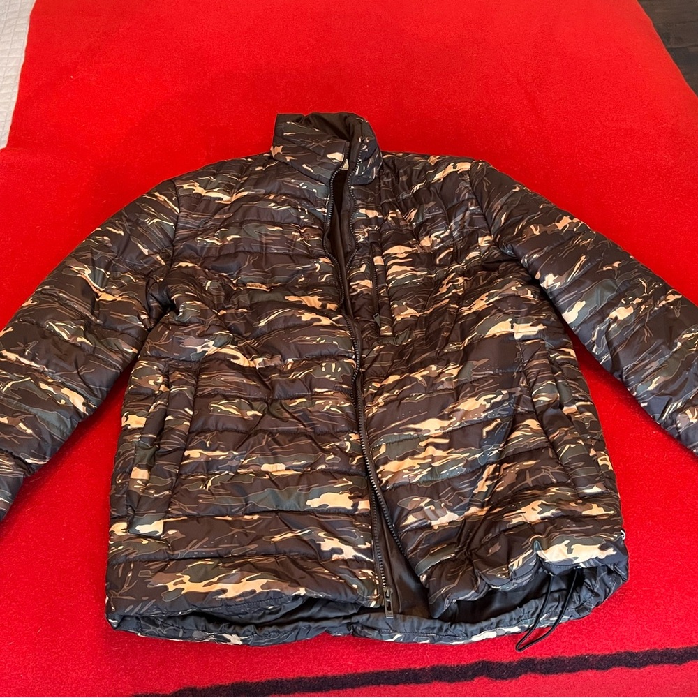 Ecko Camouflage Puffer Jacket